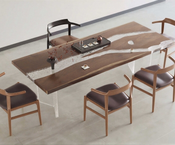New Chinese Style Tea Tables And Chairs-ID:866200954