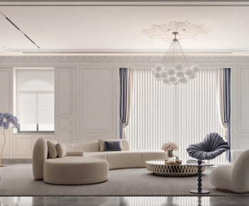 Simple European Style A Living Room-ID:367711075