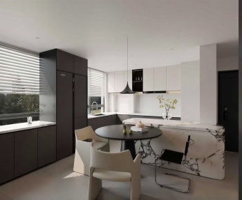 Modern Dining Room-ID:624712949