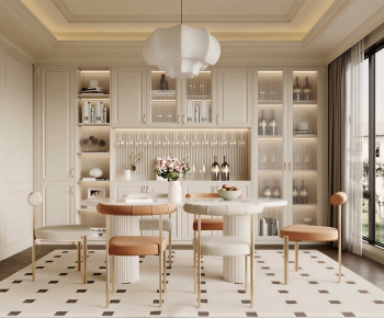 French Style Dining Room-ID:593875894