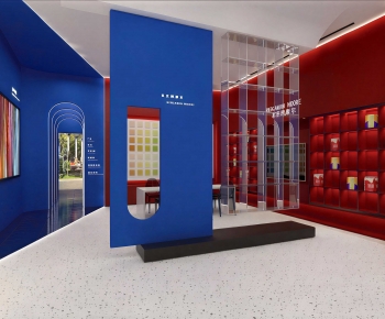 Modern Exhibition Hall-ID:296098957