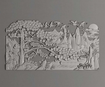Chinese Style Wall Decoration-ID:295897965
