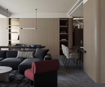 Modern A Living Room-ID:589665893