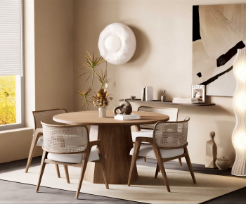 Modern Dining Table And Chairs-ID:120096921
