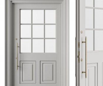 Simple European Style Single Door-ID:813767919