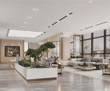 Modern Office Reception Desk-ID:156353007