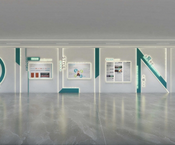 Modern Exhibition Hall-ID:525376087