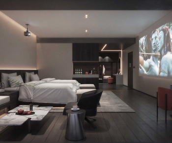 Modern Guest Room-ID:608133084