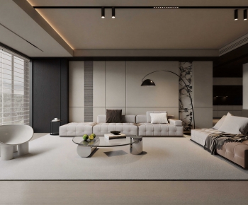 Modern A Living Room-ID:799402001