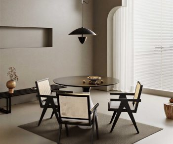 Modern Dining Table And Chairs-ID:304404024