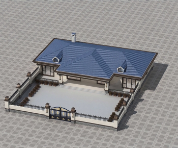 New Chinese Style Detached Villa-ID:428050043