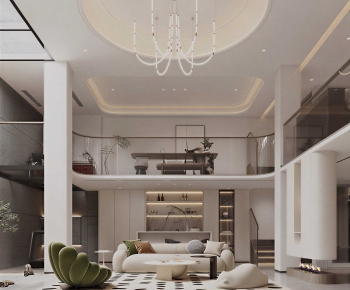 Modern A Living Room-ID:841597088