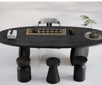 New Chinese Style Tea Tables And Chairs-ID:214849959