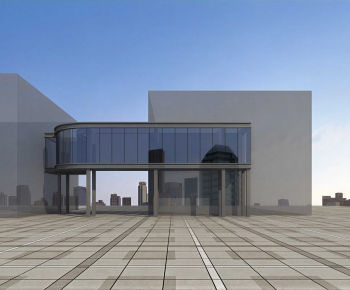 Modern Industrial Building-ID:151901964