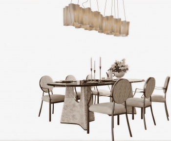 Modern Dining Table And Chairs-ID:226888908