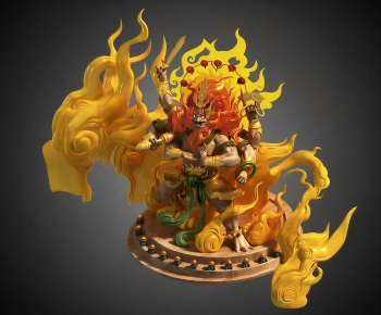 New Chinese Style Sculpture-ID:709692965