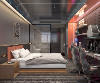 Modern Guest Room-ID:986864091