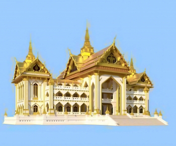 Southeast Asian Style Appearance Of Commercial Building-ID:868174084