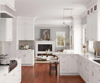 Modern Open Kitchen-ID:615608936