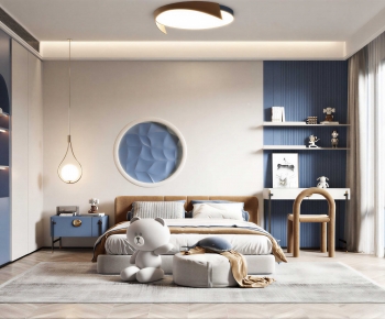 Modern Boy's Room And Son's Room-ID:166404969