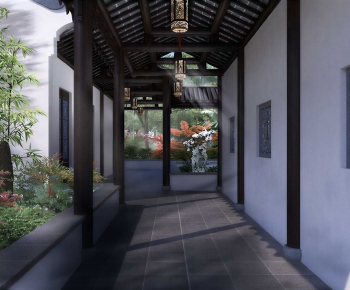 Chinese Style Courtyard/landscape-ID:228744989