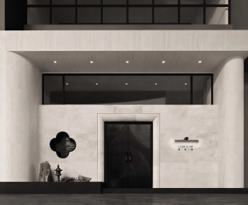 Modern Facade Element-ID:641793976