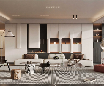 Modern A Living Room-ID:928919081