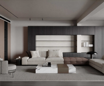 Modern A Living Room-ID:245544919