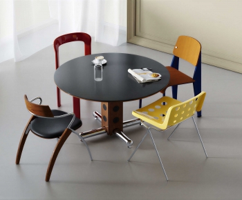 Modern Dining Table And Chairs-ID:436142923