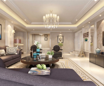 European Style A Living Room-ID:935858968