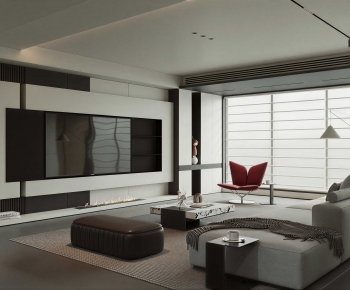 Modern A Living Room-ID:787528998