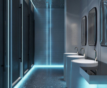Modern Public Toilet-ID:626648904