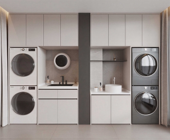Modern Laundry Cabinet-ID:825579881