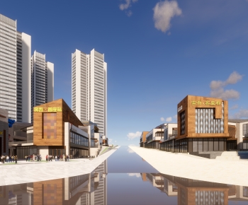 Modern Commercial Street-ID:105098963