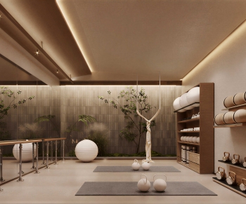 Modern Yoga Room-ID:184098016