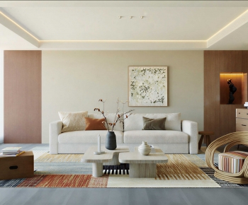Modern A Living Room-ID:692106011