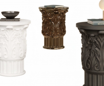 European Style Side Table/corner Table-ID:491406926