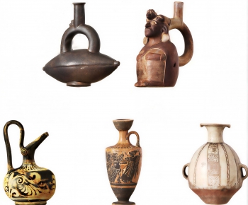 Wabi-sabi Style Clay Pot-ID:820250993