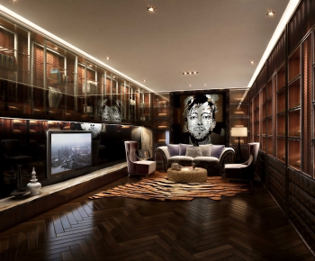 Modern Wine Cellar/Wine Tasting Room-ID:864471918