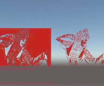 New Chinese Style Sculpture Sketch-ID:971759086
