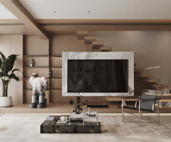 Modern A Living Room-ID:963602071
