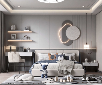 Modern Boy's Room And Son's Room-ID:603449329