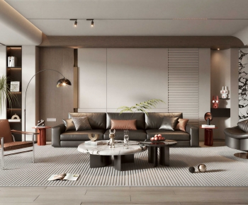 Modern A Living Room-ID:797707089