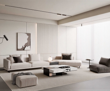 Modern A Living Room-ID:391822104