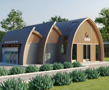 Modern Public Building-ID:900954969