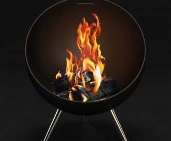 Modern Furnace-ID:366686116