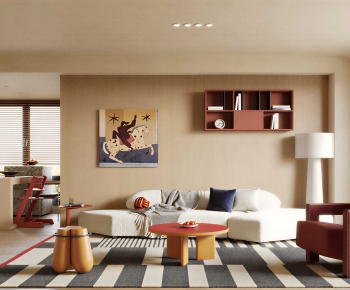Modern A Living Room-ID:549529087