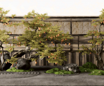 New Chinese Style Plant Landscaping-ID:458404062