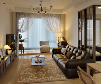 Modern A Living Room-ID:422382125