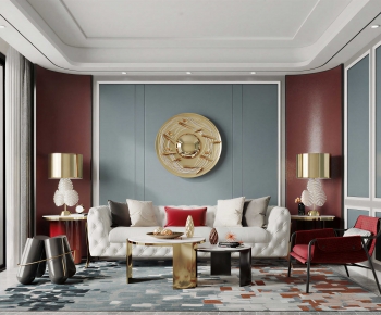 Modern A Living Room-ID:218255044